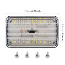 Load image into Gallery viewer, GT-699 DC12V / 2W / 6000K / 120LM SMD-3528 Car Indoor Dome Light, GT-699