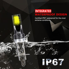 Load image into Gallery viewer, 2 PCS H1 DC12V-24V / 12W / 3000K / 800LM 12LEDs SMD-3030 Car LED Fog Light, H1