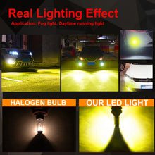 Load image into Gallery viewer, 2 PCS H1 DC12V-24V / 12W / 3000K / 800LM 12LEDs SMD-3030 Car LED Fog Light, H1