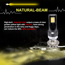 Load image into Gallery viewer, 2 PCS H3 DC12V-24V / 12W / 3000K / 800LM 12LEDs SMD-3030 Car LED Fog Light, H3