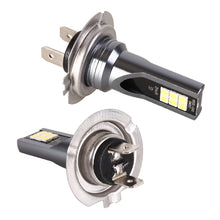 Load image into Gallery viewer, 2 PCS H7 DC12V-24V / 12W / 3000K / 800LM 12LEDs SMD-3030 Car LED Fog Light, H7 (White Light), H7