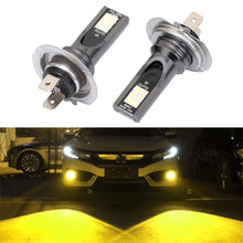 Load image into Gallery viewer, 2 PCS H7 DC12V-24V / 12W / 3000K / 800LM 12LEDs SMD-3030 Car LED Fog Light, H7 (White Light), H7