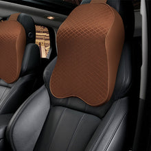 Load image into Gallery viewer, Four Seasons Breathable Memory Foam Car Neck Pillow Polyester Headrest
