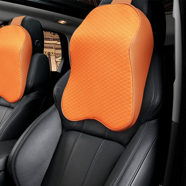 Four Seasons Breathable Memory Foam Car Neck Pillow Polyester Headrest