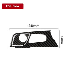 Load image into Gallery viewer, 2 in 1 Car Carbon Fiber Gear Position Panel Decorative Sticker for BMW 5 Series G38 528Li / 530Li / 540Li 2018, Left Drive, Gear Position