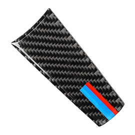 Car Tricolor Carbon Fiber Steering Wheel Decorative Sticker for BMW 5 Series G30/G38 X3 G01/G08, Steering Wheel(Tricolor)