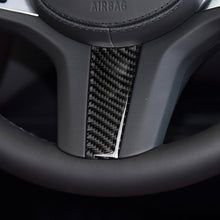 Load image into Gallery viewer, Car Carbon Fiber Steering Wheel Decorative Sticker for BMW 5 Series G30/G38 X3 G01/G08, Steering Wheel