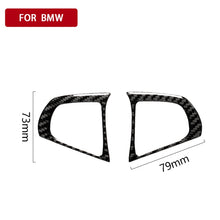 Load image into Gallery viewer, Car Carbon Fiber Steering Wheel Button Configuration B Decorative Sticker for BMW 5 Series G30/G38 X3 G01/G08, Steering Wheel Button