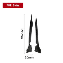 Load image into Gallery viewer, 2 PCS Car Carbon Fiber Rearview Mirror Bumper Strip Decorative Sticker for BMW G30 (2018-2019) / G11 (2016-2019), Right Drive with Camera, Rearview Mirror Right Drive with Camera
