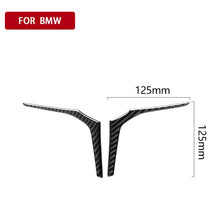 Load image into Gallery viewer, Car Carbon Fiber Steering Wheel Lower Panel Decorative Sticker for BMW G30(2018-2020) / G01(2018-2020) / G02(2019-2020), Steering Wheel Lower Panel
