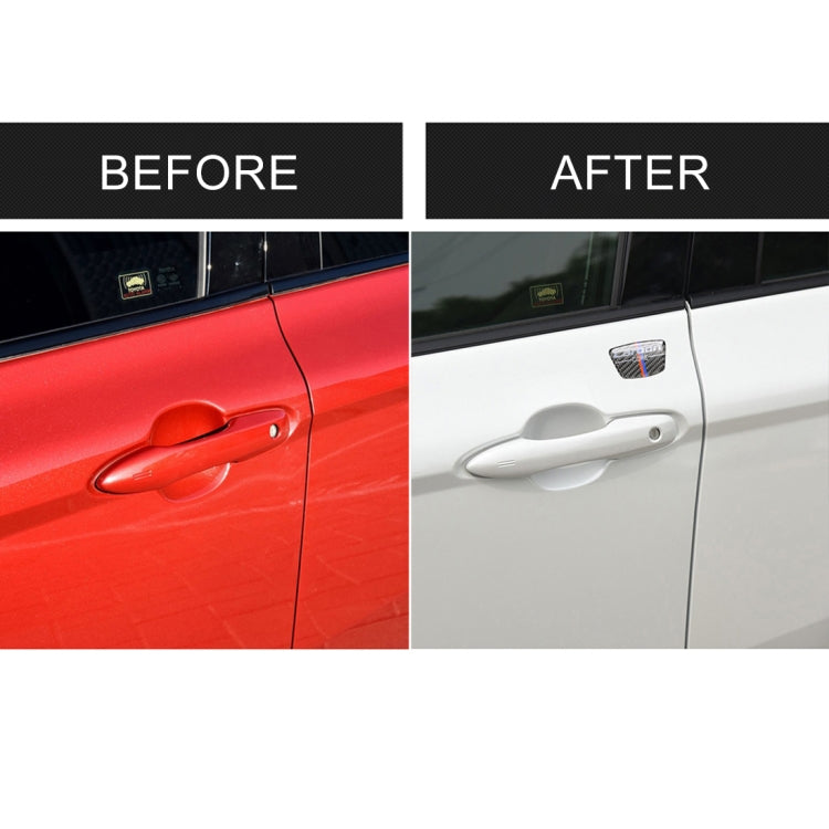 Car-Styling Carbon Fiber B Column Sticker, B Column Sticker