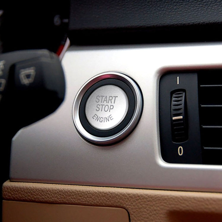 Car Engine Start Key Push Button Cover for BMW E90 Chassis, For BMW E90 Chassis (Black), For BMW E90 Chassis (Blue), For BMW E90 Chassis (Red), For BMW E90 Chassis (Silver)