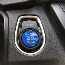 Load image into Gallery viewer, Car Engine Start Key Push Button Cover for BMW G / F Chassis,  with Start and Stop, For BMW G / F Chassis, with Start and Stop (Black), For BMW G / F Chassis, with Start and Stop (Blue), For BMW G / F Chassis, with Start and Stop (Red)                 ...