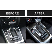 Load image into Gallery viewer, Car Carbon Fiber Gear Position Panel Decorative Sticker for Audi 2010-2018 Q5 / 2009-2016 A4L / 2009-2016 A5, Gear Position (A)