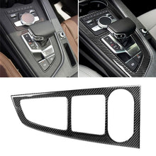 Load image into Gallery viewer, Car Carbon Fiber Gear Position Panel Decorative Sticker for Audi 2017-2018 A4L / 2017-2018 A5 / 2016-2017 A4 B9, Left Drive, Gear Position