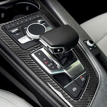 Load image into Gallery viewer, Car Carbon Fiber Gear Position Panel Decorative Sticker for Audi 2017-2018 A4L / 2017-2018 A5 / 2016-2017 A4 B9, Left Drive, Gear Position
