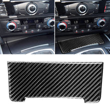 Load image into Gallery viewer, Car Carbon Fiber Storage Cigarette Lighter Panel Decorative Sticker for Audi 2010-2018 Q5 / 2009-2016 A4L / 2009-2016 A5, Storage Cigarette Lighter