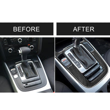 Load image into Gallery viewer, Car Carbon Fiber Gear Position Panel Decorative Sticker for Audi 2010-2018 Q5 / 2009-2016 A4L / 2009-2016 A5, Gear Position For A5