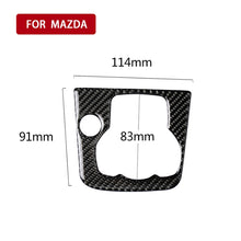 Load image into Gallery viewer, Car Carbon Fiber Right Drive Multimedia Frame A Decorative Sticker for Mazda Axela 2013-2016, Right Drive Multimedia Frame A