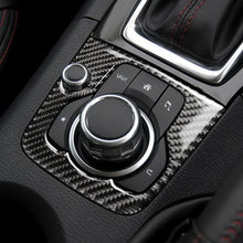 Load image into Gallery viewer, Car Carbon Fiber Right Drive Multimedia Frame A Decorative Sticker for Mazda Axela 2013-2016, Right Drive Multimedia Frame A