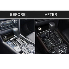 Load image into Gallery viewer, Car Carbon Fiber Left Drive Gear Frame B Decorative Sticker for Mazda Axela 2017-2018, Left Drive Gear Frame B