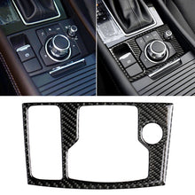 Load image into Gallery viewer, Car Carbon Fiber Left Drive Multimedia Frame B Decorative Sticker for Mazda Axela 2017-2018, Left Drive Multimedia Frame B