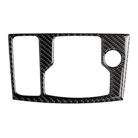 Car Carbon Fiber Left Drive Multimedia Frame B Decorative Sticker for Mazda Axela 2017-2018, Left Drive Multimedia Frame B