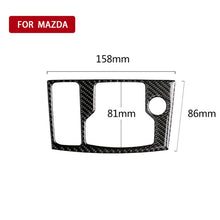 Load image into Gallery viewer, Car Carbon Fiber Left Drive Multimedia Frame B Decorative Sticker for Mazda Axela 2017-2018, Left Drive Multimedia Frame B