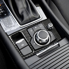 Load image into Gallery viewer, Car Carbon Fiber Left Drive Multimedia Frame B Decorative Sticker for Mazda Axela 2017-2018, Left Drive Multimedia Frame B