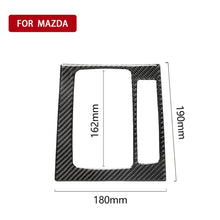 Load image into Gallery viewer, Car Carbon Fiber Right Drive Gear Frame B Decorative Sticker for Mazda Axela 2017-2018, Right Drive Gear Frame B