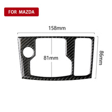 Load image into Gallery viewer, Car Carbon Fiber Right Drive Multimedia Frame B Decorative Sticker for Mazda Axela 2017-2018, Right Drive Multimedia Frame B