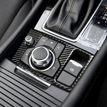 Load image into Gallery viewer, Car Carbon Fiber Right Drive Multimedia Frame B Decorative Sticker for Mazda Axela 2017-2018, Right Drive Multimedia Frame B