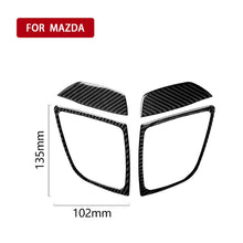 Load image into Gallery viewer, Car Carbon Fiber Right and Left Air Outlet Decorative Sticker for Mazda Axela 2014 / 2017-2018, Right and Left Air Outlet