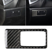 Load image into Gallery viewer, Car Carbon Fiber Headlight Adjustment Frame Decorative Sticker for Mazda Axela 2014 / 2017-2018, Left Drive, Headlight Adjustment Frame (A)