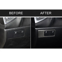 Load image into Gallery viewer, Car Carbon Fiber Headlight Adjustment Frame Decorative Sticker for Mazda Axela 2014 / 2017-2018, Left Drive, Headlight Adjustment Frame (A)