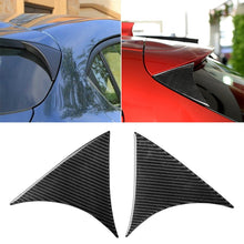 Load image into Gallery viewer, Car Carbon Fiber Hatchback Rear Wing Side Spoiler Lip for Mazda Axela 2014-2018, Rear Wing Side Spoiler Lip