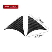 Load image into Gallery viewer, Car Carbon Fiber Hatchback Rear Wing Side Spoiler Lip for Mazda Axela 2014-2018, Rear Wing Side Spoiler Lip