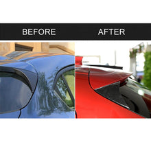Load image into Gallery viewer, Car Carbon Fiber Hatchback Rear Wing Side Spoiler Lip for Mazda Axela 2014-2018, Rear Wing Side Spoiler Lip