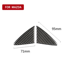 Load image into Gallery viewer, Car Carbon Fiber Front Bumper Decorative Sticker for Mazda Axela 2014-2016, Front Bumper (2014-2016)