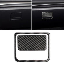 Load image into Gallery viewer, Car Carbon Fiber Front Passenger Seat Storage Box Decorative Sticker for Mazda Axela 2017-2018, Front Passenger Seat Storage Box