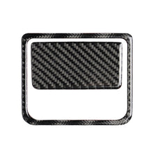 Load image into Gallery viewer, Car Carbon Fiber Front Passenger Seat Storage Box Decorative Sticker for Mazda Axela 2017-2018, Front Passenger Seat Storage Box