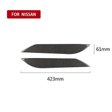 Load image into Gallery viewer, Car Carbon Fiber Light Eyebrow for 2003-2009 Nissan 350Z All Models, For 2003-2009 Nissan 350Z All Models