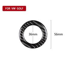 Load image into Gallery viewer, Car Carbon Fiber Steering Wheel Ring Decorative Sticker for Volkswagen, Steering Wheel Ring