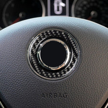 Load image into Gallery viewer, Car Carbon Fiber Steering Wheel Ring Decorative Sticker for Volkswagen, Steering Wheel Ring