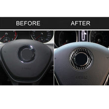 Load image into Gallery viewer, Car Carbon Fiber Steering Wheel Ring Decorative Sticker for Volkswagen, Steering Wheel Ring