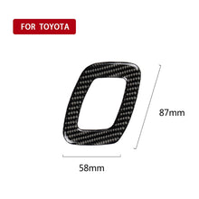 Load image into Gallery viewer, Car Carbon Fiber Seat Adjustment Decorative Sticker for Toyota Eighth Generation Camry 2018-2019, Left Drive, Seat Adjustment