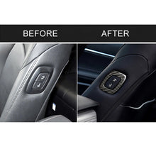 Load image into Gallery viewer, Car Carbon Fiber Seat Adjustment Decorative Sticker for Toyota Eighth Generation Camry 2018-2019, Left Drive, Seat Adjustment