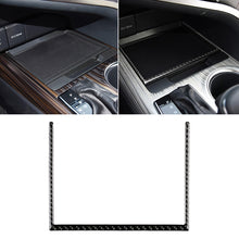 Load image into Gallery viewer, Car Carbon Fiber Storage Box U Shape Frame Decorative Sticker for Toyota Eighth Generation Camry 2018-2019, Storage Box U Shape Frame