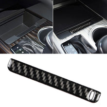 Load image into Gallery viewer, Car Carbon Fiber Storage Box Groove Decorative Sticker for Toyota Eighth Generation Camry 2018-2019, Left Drive, Storage Box Groove