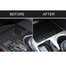 Load image into Gallery viewer, Car Carbon Fiber Storage Box Groove Decorative Sticker for Toyota Eighth Generation Camry 2018-2019, Left Drive, Storage Box Groove